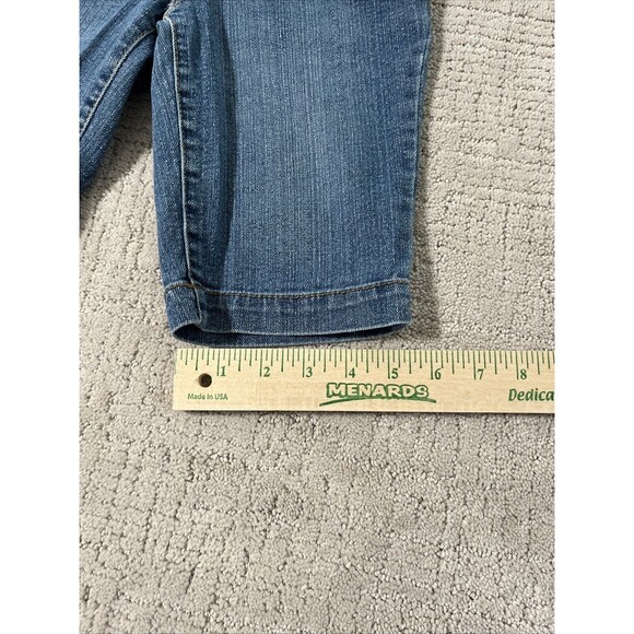 LEI Y2k Jeans Shorts Chelsea Lowrise. Girl’s Size 8 Embroider Pockets - Picture 8 of 13